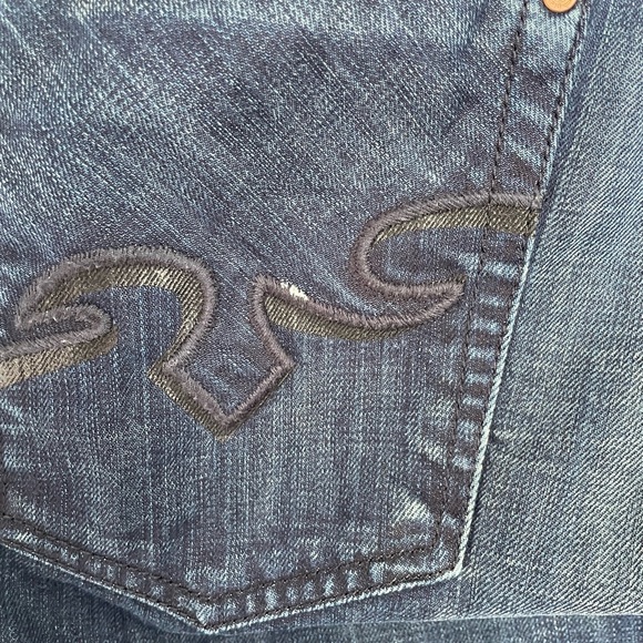 Diesel Zaghor Relaxed Bootcut 008LH Dark Blue Buttonfly Denim Jeans - Picture 13 of 13